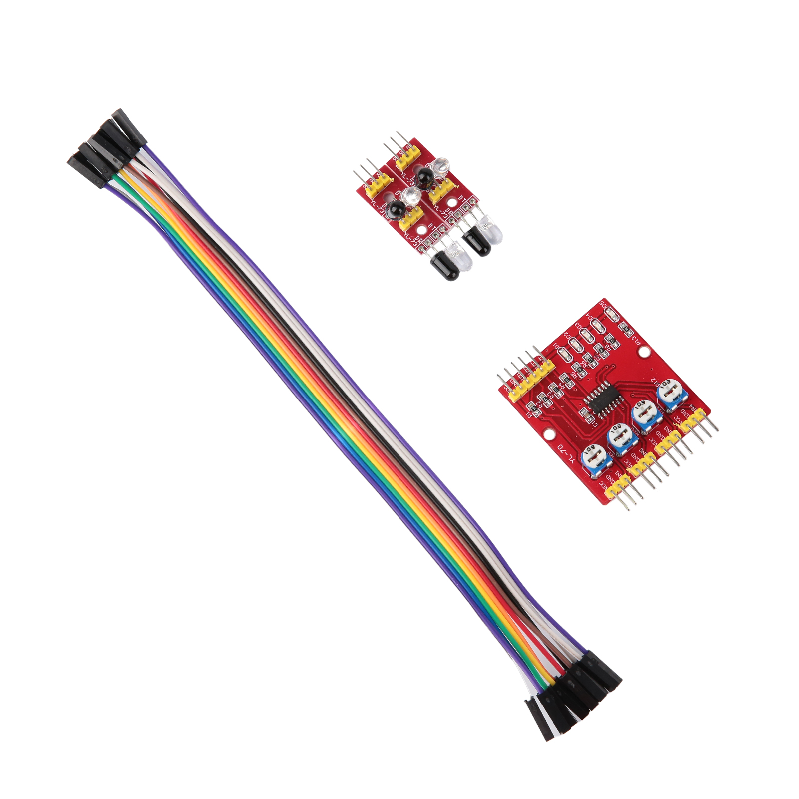 Модуль слежения за линией четырехканальный